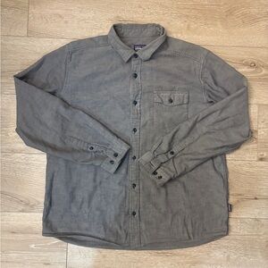 Patagonia Men's Charcoal Button Down Shirt